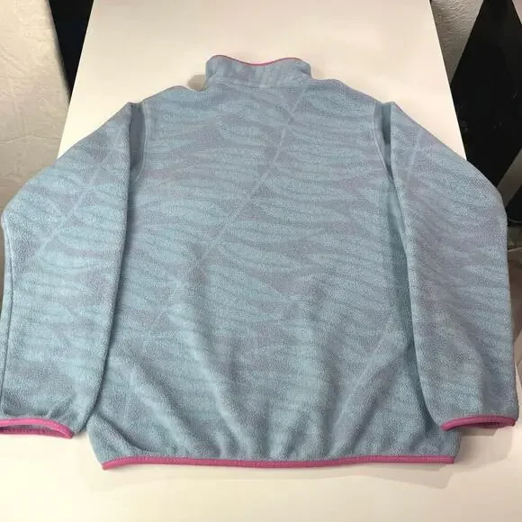 Patagonia Lightweight Synchilla Snap-T Pullover Eucalyptus Fronds Berlin Blue M - Picture 6 of 16